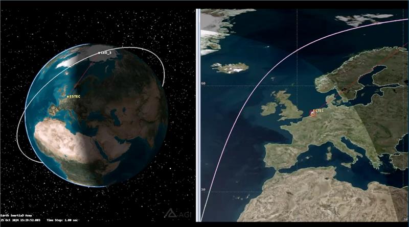 ESA, Telesat and Amarisoft achieve world-first 5G 3GPP Non-Terrestrial Network link over LEO