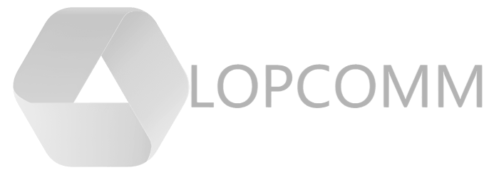 Logo of Lopcomm, partner of Amarisoft in Public and Private network market